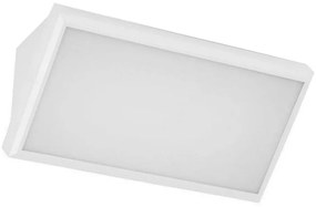 Lampada da parete LED esterna 20W 230V 4000K IP65 bianco