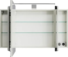 Specchio Contenitore Con Illuminazione Cassca PELIPAL bianco L 100 x H 67 x P 17 cm