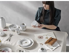 Piatto in porcellana bianca Poppy, ø 27 cm Hammershøi - Kähler Design