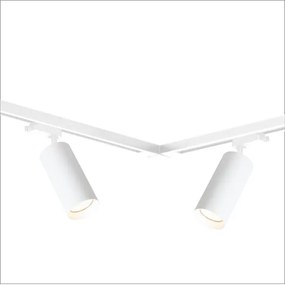 Faretto per sistema a binario MICA 4xGU10/10W/230V bianco