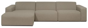 Divano angolare beige (angolo sinistro) Roxy - Scandic