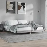 Giroletto Grigio Sonoma 120x200 cm in Legno Multistrato 832155