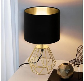 Eglo 95788- Lampada da tavolo CARLTON 2 1xE14/60W/230V
