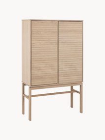 Credenza alta in legno Linley