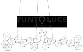 Sospensione lucciola 18 elementi md18001068-18ass acciaio