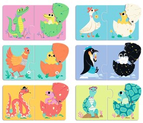 Puzzle duo - Cosa nascerà dall'uovo?
