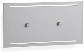 Telefunken 307804TF-Applique a LED da esterno 2xLED/3,5W/230V IP44 argento