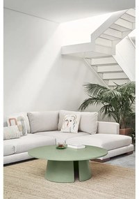 Tavolino verde , ø 110 cm Cep - Teulat