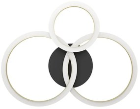 Eglo 901224 - Plafoniera LED dimmerabile CALLIERA LED/20W/230V nero/oro