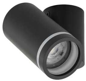 Faretto da parete JET SET 1xGU10/10W/230V nero