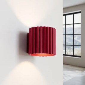 Sollux SL.1821 - Lampada da parete AURA 1xG9/10W/230V rossa