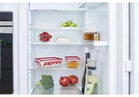 Tefal - Contenitore per alimenti 1,3 l MSEAL GLASS rosso/vetro