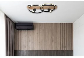 Globo 67309-36 - Plafoniera LED DANNY 2xLED/18W/230V + 2xGU10/35W/230V