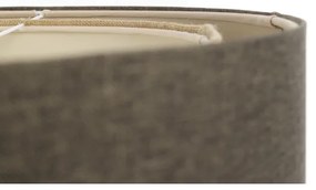 Lampadario a sospensione con filo BOHO TRINITI 1xE27/60W/230V grigio/beige