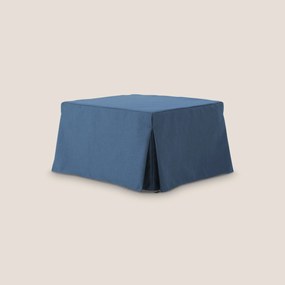 TIP-TOP Pouf LETTO in TESSUTO impermeabile T13 blu