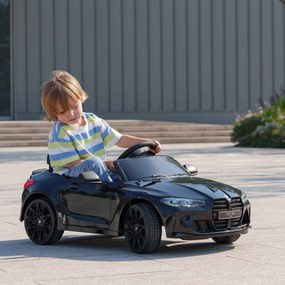 Macchina Elettrica per Bambini Licenza BMW M4 con Telecomando Nero...