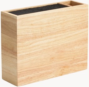 Portacoltelli in legno di caucciù Francesca