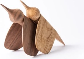 Statuetta in legno di quercia (altezza 11,5 cm) Tica - Gazzda