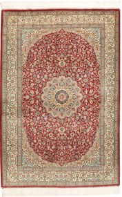 Ghom Tappeto persiano 140 x 100 Rosso (Iran) Annodato A Mano