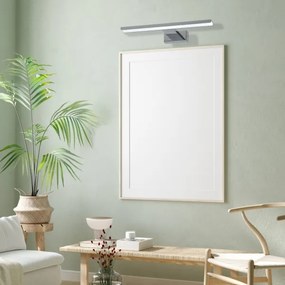 Applique da bagno LED SHINE, 7 W, 230 V, 30 cm, IP44, cromo lucido