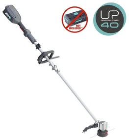 Decespugliatore a batteria 40V in acciaio STERWINS impugnatura a p, lama in acciaio a 3 denti, batteria non inclusa