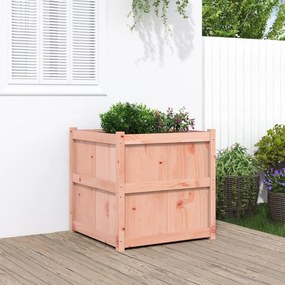 Fioriera Da Giardino 70x70x70 Cm İn Legno Massello Di Douglas /