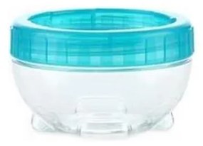 Contenitore INTERLOCK 0,18 l turchese/trasparente per alimenti