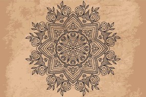 Carta da parati – Mandala con tocco antico