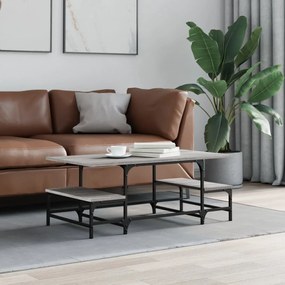 Tavolino Salotto Grigio Sonoma 100x50,5x40 Cm Legno Multistrato /