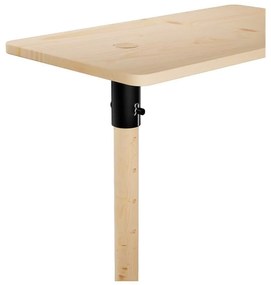 Tavolino in legno di pino 30x55 cm Adjust - Karup Design