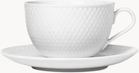 Tazza con piattino Rhombe
