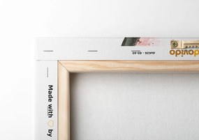 Quadro su tela – Ritratto di donna in acquerello