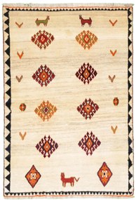 Gabbeh Tappeto 180 x 120 Beige (Iran) Annodato A Mano