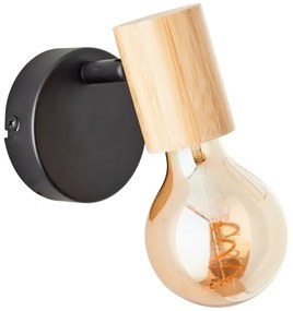 Brilliant - Faretto da parete KERRY 1xE27/40W/230V bambù