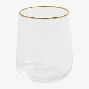 Confezione da 4 bicchieri in vetro 45 cl Olaya Trasparente - Sklum