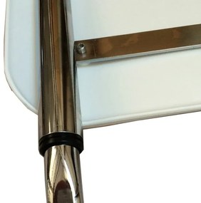 Sedile per vasca bianco con piano regolabile in polipropilene portata 120 kg