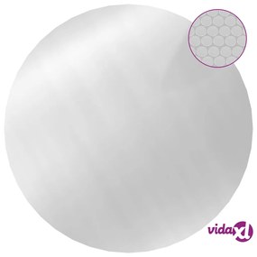 vidaXL Copertura per Piscina Argento 210 cm PE