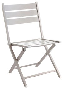ABELUS - sedia da giardino in alluminio pieghevole salvaspazio