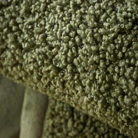 Coperta in micropile verde 130x170 cm Velvet Boucle - Catherine Lansfield