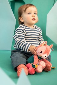 Lilliputiens - Giocattolo di stoffa con attività - Jeanne la gattina