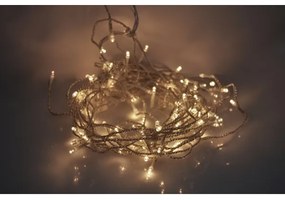 Solight 1V40-WW-1-LED Tenda natalizia da esterno 120xLED/8 funzioni 9m IP44 bianco caldo