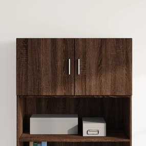 Mobile A Parete Rovere Marrone 80x42,5x40 Cm Legno Multistrato /