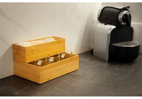 Scatola di bambù , 22,5 x 15 x 6,35 cm - Compactor