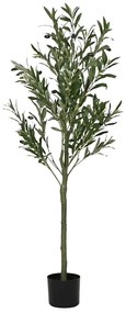 Albero Ulivo Artificiale 450 Foglie 120 Cm Verde /