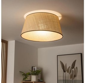 Brilagi - Plafoniera LED CERIA 1xE27/40W/230V Ø 50 cm beige