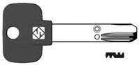 5pz chiavi punzonate per cilindri mul-t-lock mtk18rp - mtk18rp fer424677