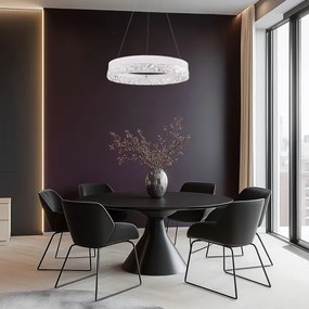 Lampadario sospeso con cavo FROZI LED/32W/230V, Ø 50 cm, bianco