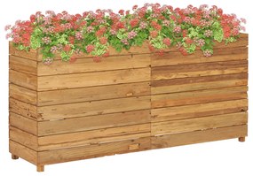 Letto Rialzato 150x40x72 Cm Legno Di Teak Di Recupero E Acciaio /