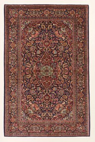 Kashan Tappeto persiano 210 x 140 (Iran) Annodato A Mano