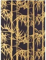 Farrow & Ball Carta da parati Bamboo - Black/ Gold
